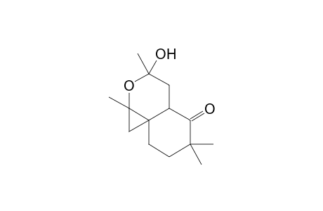 3-Hydroxy-1a,3,6,6-tetramethylhexahydro-3H-cyclopropa[j]isochromen-5(6H)-one