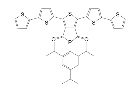 1,3-bis([2,2???-bithiophen]-5-yl)-5-(2,4,6-triisopropylphenyl)thieno-[3,4-c]phosphole-4,6-dione