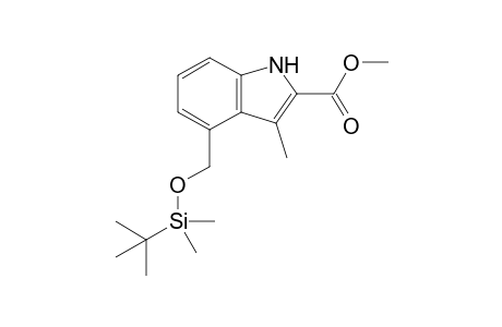 Methyl 4-[(t-butyldimethylsilyl)oxymethyl]-3-methylindole-2-carboxylate