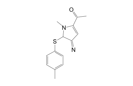 2-ACETYL-4-AMINO-1-METHYL-5-(4-METHYLPHENYLTHIO)-PYRROLE
