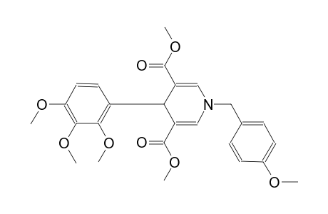 3,5-pyridinedicarboxylic acid, 1,4-dihydro-1-[(4-methoxyphenyl)methyl]-4-(2,3,4-trimethoxyphenyl)-, dimethyl ester