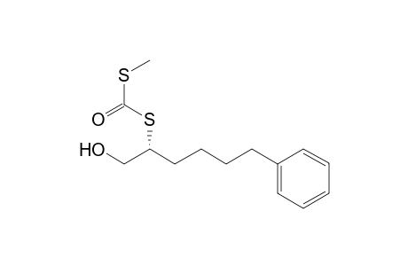 6-Phenyl-1-hydroxyhex-2-yl (Methyltio)carbonyl Sulfide