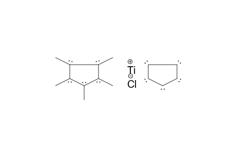 Titanium, chloro-cyclopentadienyl-(pentamethylcyclopentadienyl)-