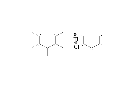 Titanium, chloro-cyclopentadienyl-(pentamethylcyclopentadienyl)-