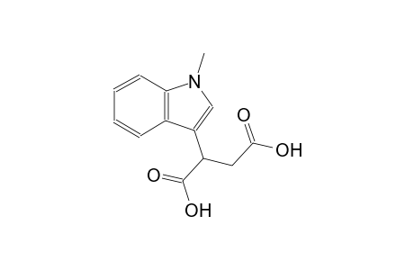 butanedioic acid, 2-(1-methyl-1H-indol-3-yl)-