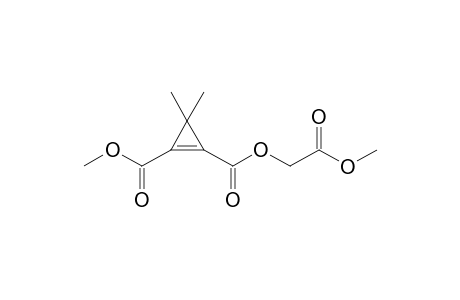 2-O-(2-methoxy-2-oxoethyl) 1-O-methyl 3,3-dimethylcyclopropene-1,2-dicarboxylate