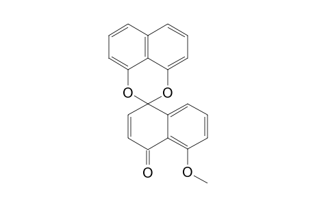 5-METHOXYSPIRO-[NAPHTHALENE-1(4H),2'-NAPHTHO-[1,8-DE]-[1,3]-DIOXIN]-4-ONE
