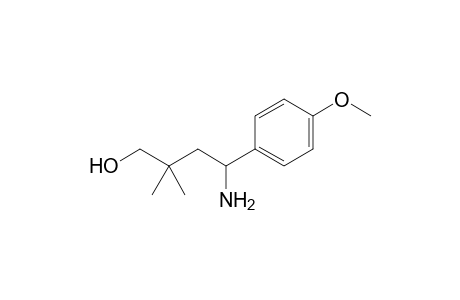4-Amino-4-(4-methoxyphenyl)-2,2-dimethylbutan-1-ol