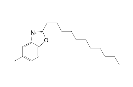 2-Undecanyl-5-methyl-benzo(d)oxazole