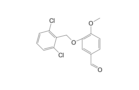3-[(2,6-dichlorobenzyl)oxy]-4-methoxybenzaldehyde