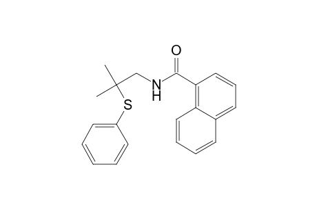 N-(2-Methyl-2-phenylthiopropyl)-1-naphthamide