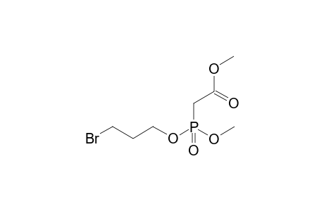 2-[3-bromopropoxy(methoxy)phosphoryl]acetic acid methyl ester