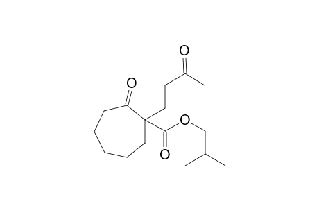 Isobutyl 2-oxo-1-(3-oxobutyl)cycloheptanecarboxylate