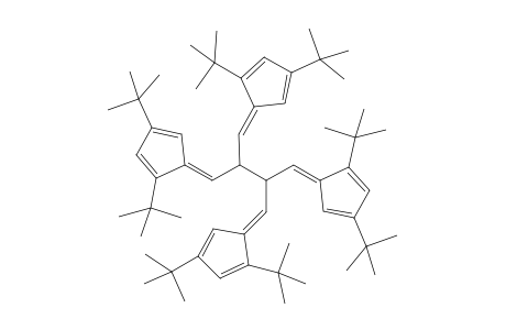 (5E)-1,3-ditert-butyl-5-[(4E)-4-(2,4-ditert-butyl-1-cyclopenta-2,4-dienylidene)-2,3-bis[(E)-(2,4-ditert-butyl-1-cyclopenta-2,4-dienylidene)methyl]butylidene]cyclopenta-1,3-diene