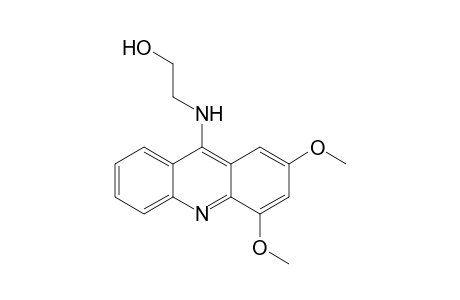 2-[(2,4-dimethoxy-9-acridinyl)amino]ethanol
