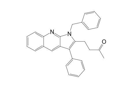 4-(1-Benzyl-3-phenylpyrrolo[2,3-b]quinolin-2-yl)butan-2-one