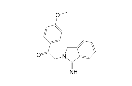 2-(1-Imino-1,3-dihydro-2H-isoindol-2-yl)-1-(4-methoxyphenyl)ethanone