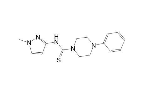 N-(1-methyl-1H-pyrazol-3-yl)-4-phenyl-1-piperazinecarbothioamide