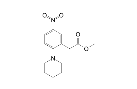 METHYL-(3-NITRO-6-PIPERIDINOPHENYL)-ACETATE