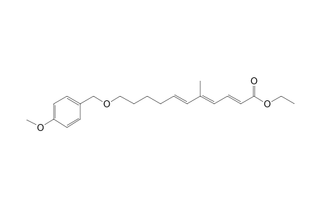 (2E,4E,6E)-11-[(4-methoxyphenyl)methoxy]-5-methylundeca-2,4,6-trienoic acid ethyl ester
