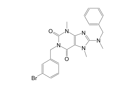 8-[benzyl(methyl)amino]-1-(3-bromobenzyl)-3,7-dimethyl-3,7-dihydro-1H-purine-2,6-dione