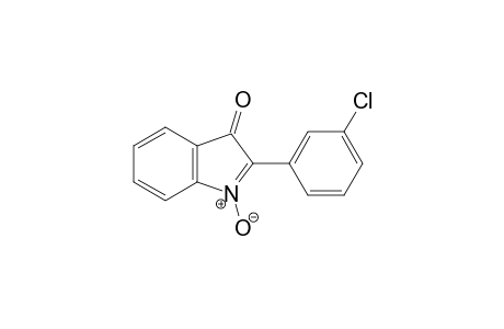 2-(m-chlorophenyl)-3H-indol-3-one, 1-oxide