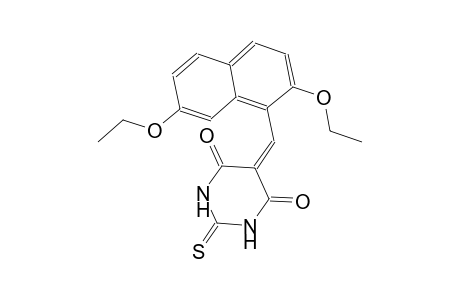 5-[(2,7-diethoxy-1-naphthyl)methylene]-2-thioxodihydro-4,6(1H,5H)-pyrimidinedione