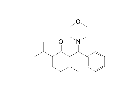 2-[.alpha.-(N-Morpholino)benzyl]-1-methyl-4-isopropylcyclohexan-3-one