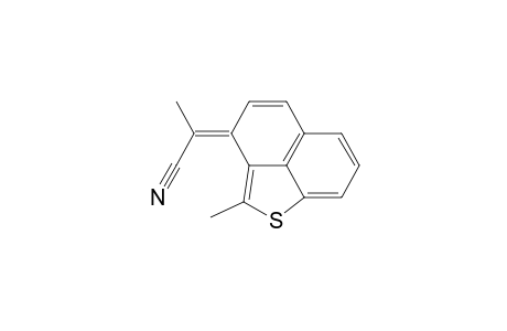 Propanenitrile, 2-(2-methyl-3H-naphtho[1,8-bc]thien-3-ylidene)-, (E)-