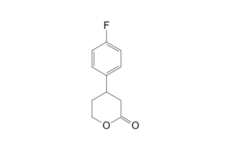 4-(4-fluorophenyl)-tetrahydro-2H-pyran-2-one