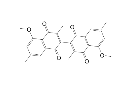 5,5'-Dimethoxy-3,3',7,7'-tetramethyl-2,2'-binaphthalene-1,1',4,4'-tetrone