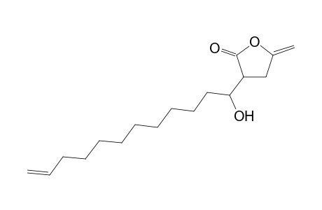 3-(1-Hydroxy-11-dodecenyl)dihydro-5-methylene-2(3H)-furanone (nonpolar isomer)