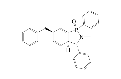 (1RS,3SR,3ARS,6RS)-2,3,3A,6-TETRAHYDRO-6-BENZYL-2-METHYL-1,3-DIPHENYLBENZO-[C]-[1,2]-AZAPHOSPHOLE-1-OXIDE