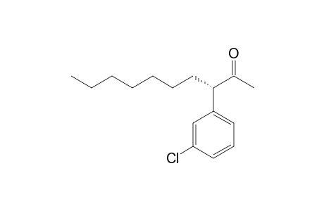 (S)-3-(3-Chlorophenyl)decan-2-one