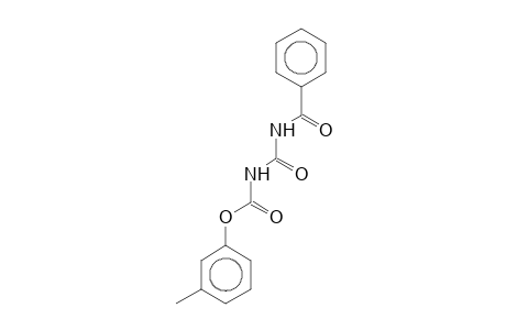 Allophanic acid, 4-benzoyl-, m-tolyl ester