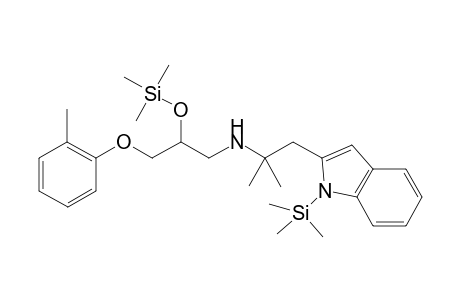 1-(2'-methylphenoxy)-2-(trimethylsiloxy)-4-aza-5,5-dimethyl-6-(N-trimethylsilyl-indol-2'-yl)-hexane
