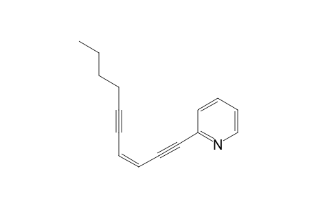 2-[(Z)-dec-3-en-1,5-diynyl]pyridine