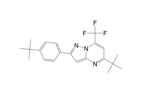 pyrazolo[1,5-a]pyrimidine, 5-(1,1-dimethylethyl)-2-[4-(1,1-dimethylethyl)phenyl]-7-(trifluoromethyl)-