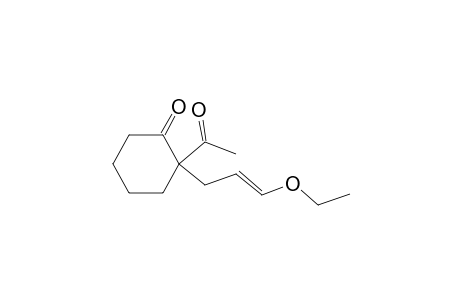 2-Acetyl-2-[(E)-3-ethoxyallyl]cyclohexanone