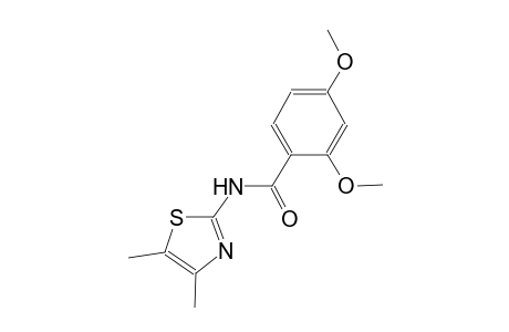 N-(4,5-dimethyl-1,3-thiazol-2-yl)-2,4-dimethoxybenzamide