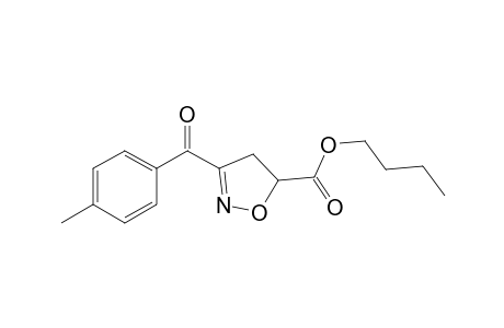 3-(4-methyl-benzoyl)-4,5-dihydroisoxazolyl-5-carboxylic acid butyl ester