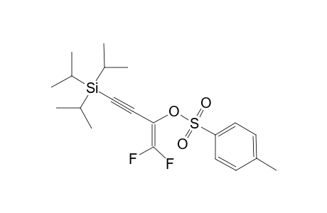 1,1-Difluoro-4-(triisopropylsilyl)but-1-en-3-yn-2-yl ptoluenesulfonate