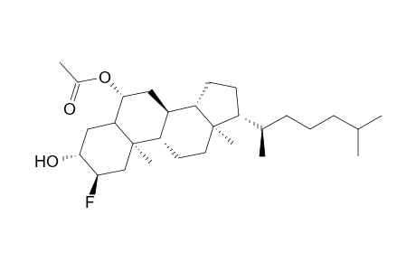 6.beta.-Acetoxy-2.alpha.-fluoro-3.beta.-hydroxycholestane