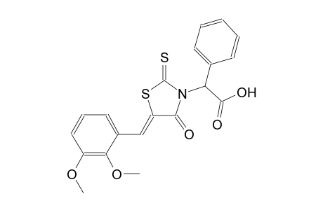 [(5Z)-5-(2,3-dimethoxybenzylidene)-4-oxo-2-thioxo-1,3-thiazolidin-3-yl](phenyl)acetic acid