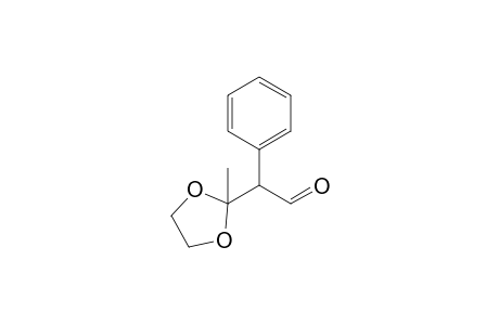 2,2-(Ethylenedioxy)-3-phenyl-propane-3-carbaldehyde