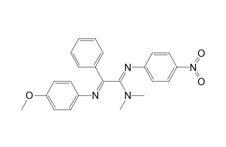 2-[4-methoxyphenylimino]-N(1),N(1)-dimethyl-N(2)-[4-nitrophenyl]-2-phenylacetamidine