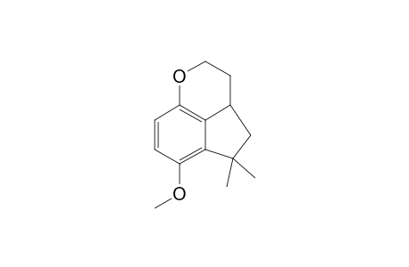 6-Methoxy-5,5-dimethyl-3,3a,4,5-tetrahydro-2H-cyclopenta[de]chromene