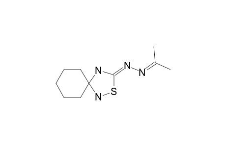 5-ISOPROPYLIDENEHYDRAZONO-3,3-PENTAMETHYLEN-1,2,4-THIADIAZLOLIDIN