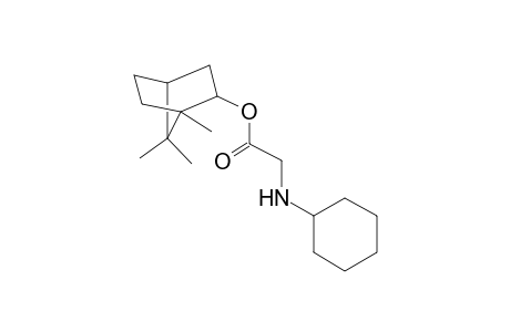 1,7,7-trimethylbicyclo[2.2.1]hept-2-yl (cyclohexylamino)acetate