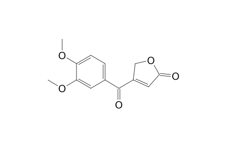 2(5H)-Furanone, 4-(3,4-dimethoxybenzoyl)-